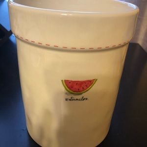 Rae Dunn watermelon large crock